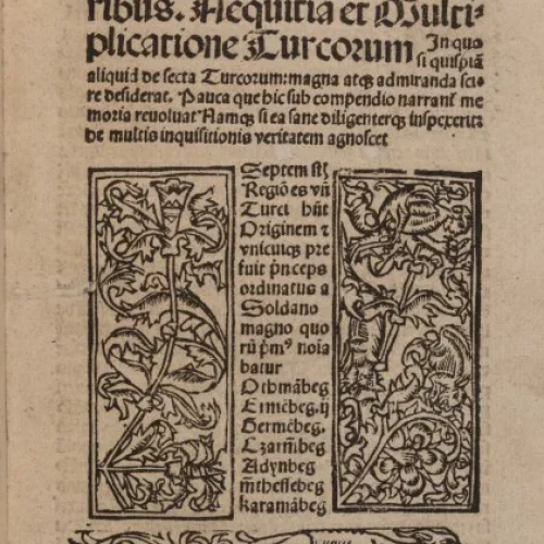 Sulle Tracce di Curiali Romani Itineranti al di là delle Alpi - Il "Tractatus De Moribus Turcorum" di Georgius de Septemcastris tra Informativa, Polemica e Propaganda Antislamica e Antiottomana nella Roma del Quattrocento