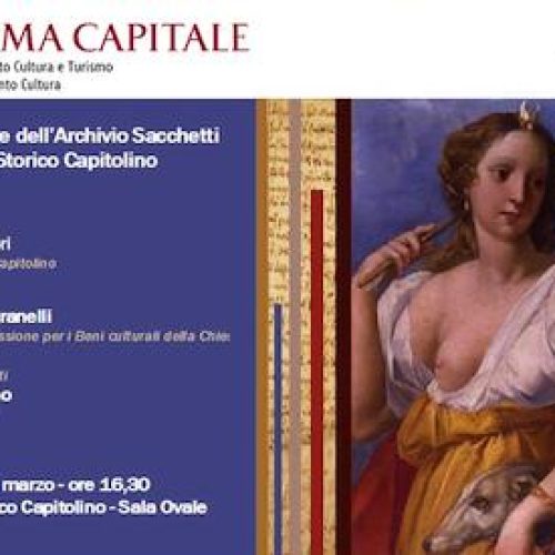 La donazione dell'Archivio Sacchetti all'Archivio Storico Capitolino